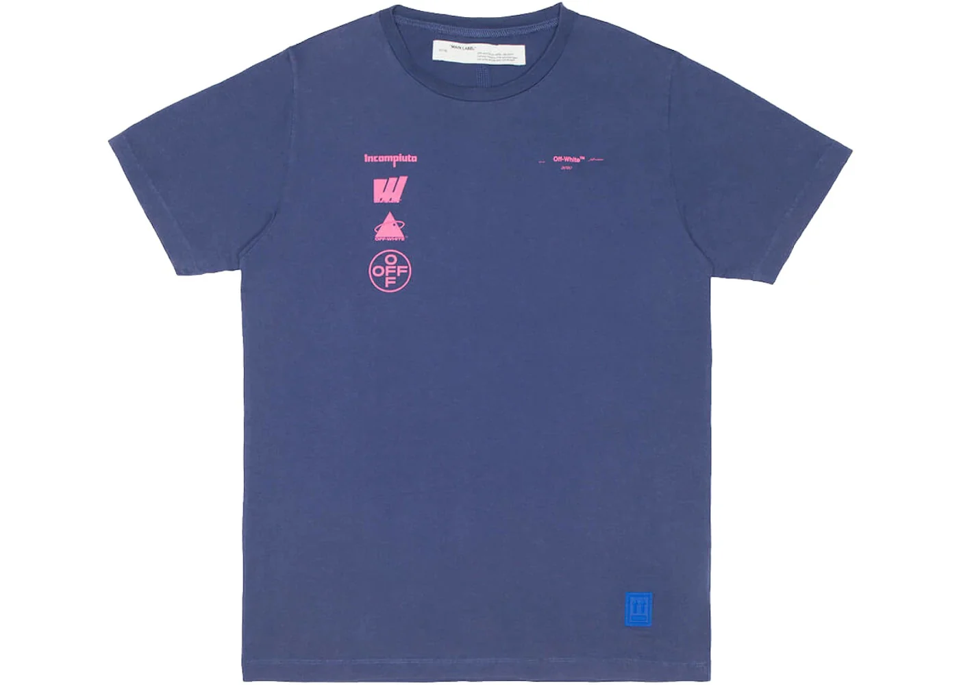 OFF-WHITE Mariana De Silva T-shirt Blue/Multicolor - Joey Sneakers