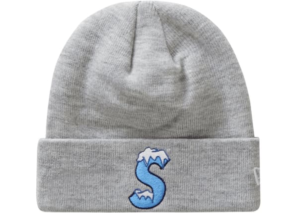 Supreme New Era S Logo Beanie (FW20) Heather Grey - Joey Sneakers
