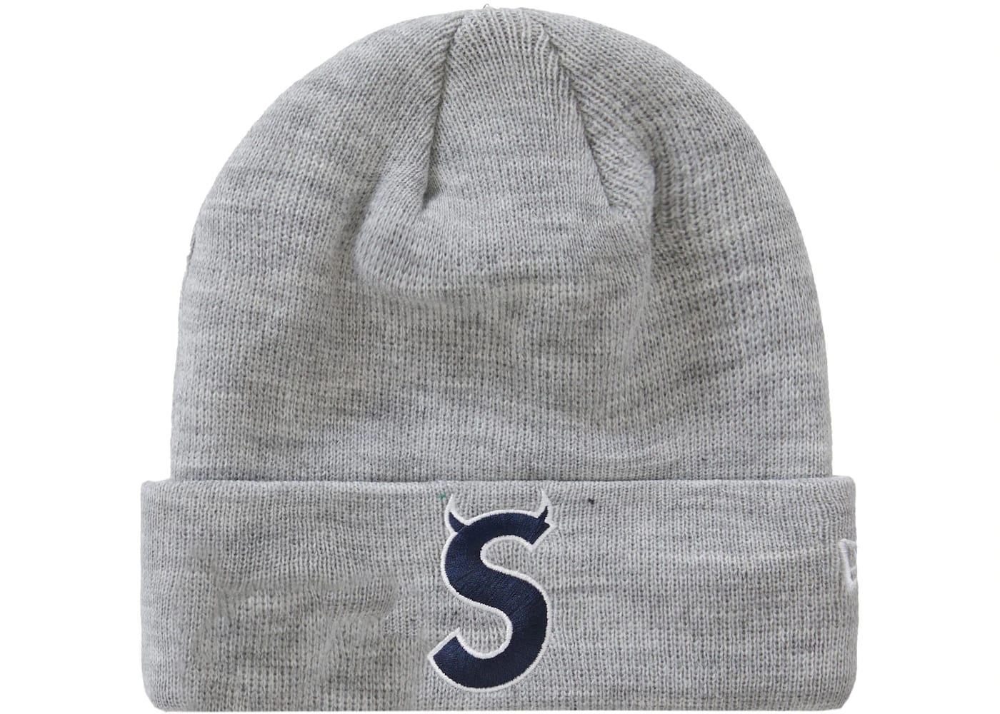 Supreme New Era S Logo Beanie (FW22) Heather Grey - Joey Sneakers
