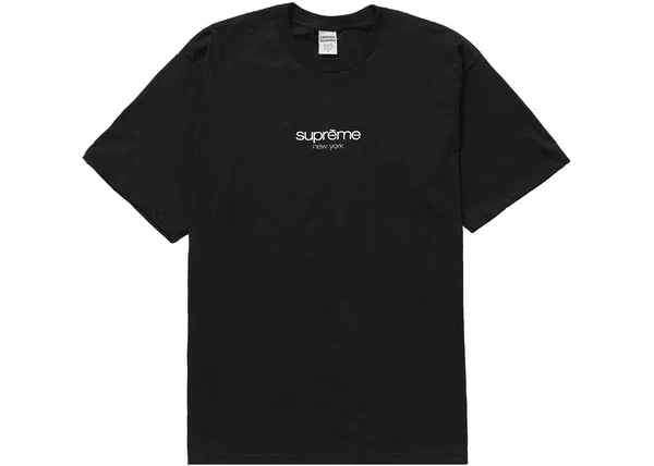 Supreme Classic Logo Tee Black - Joey Sneakers