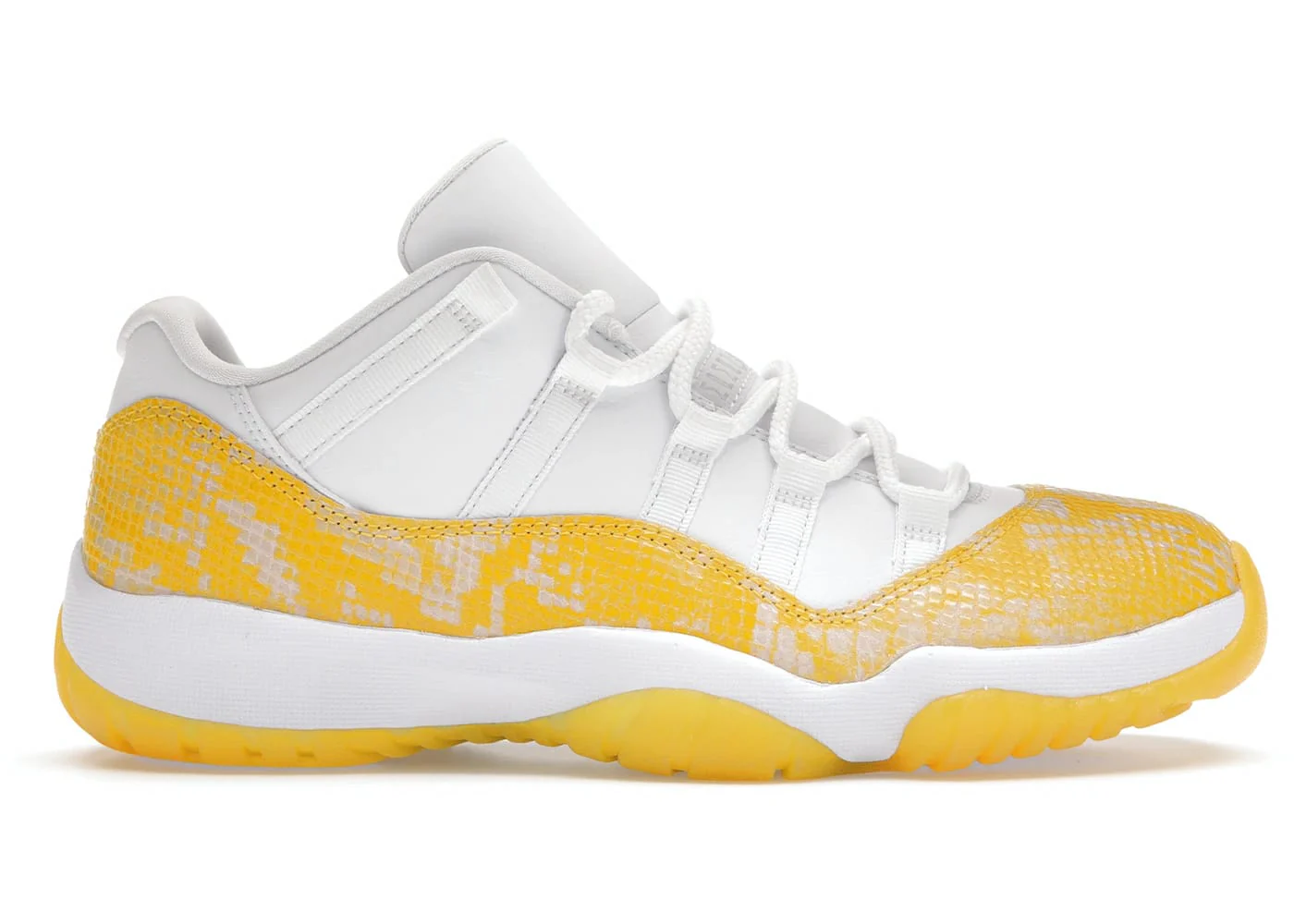 Jordan 11 Retro Low Yellow Snakeskin (Women's) - Joey Sneakers