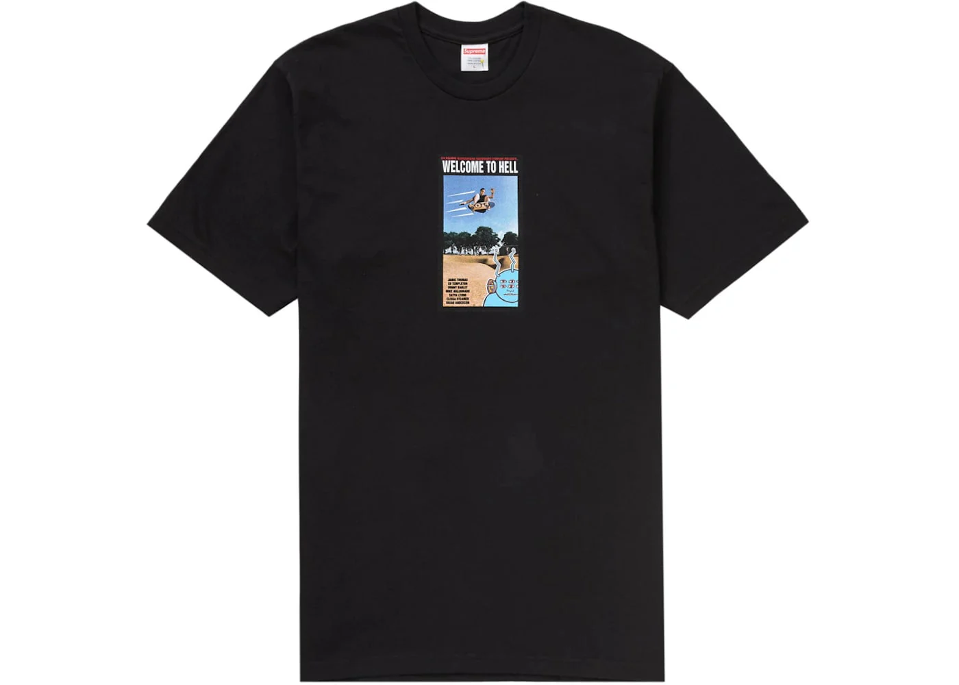 Supreme Toy Machine Welcome To Hell Tee Black - Joey Sneakers