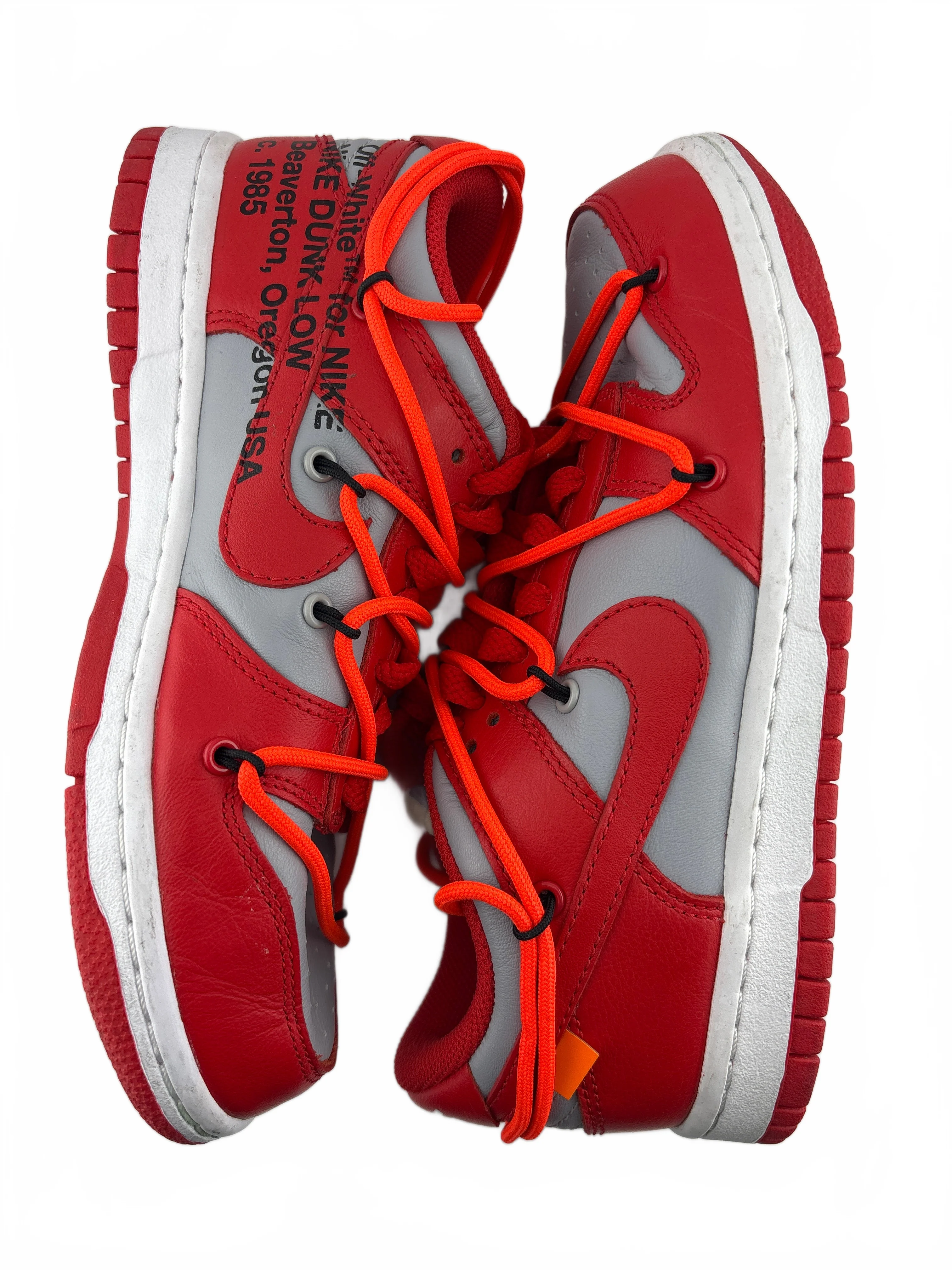 Nike Dunk Low Off-White University Red - Joey Sneakers
