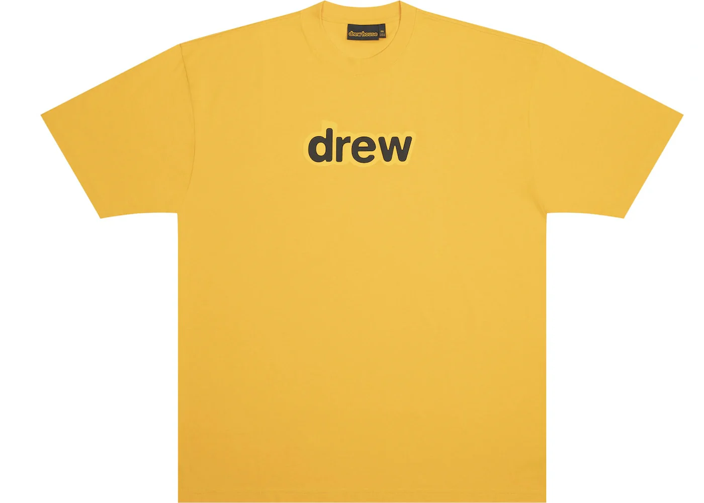 drew house secret t-shirt golden yellow - Joey Sneakers
